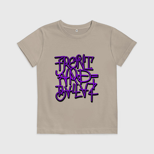 Детская футболка GTA Tag BALLAS / Миндальный – фото 1