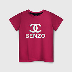 Футболка хлопковая детская BBT BENZO GANG, цвет: маджента