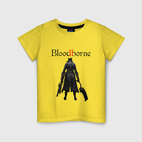 Детская футболка Bloodborne / Желтый – фото 1