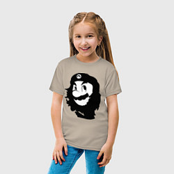 Футболка хлопковая детская Che Mario, цвет: миндальный — фото 2