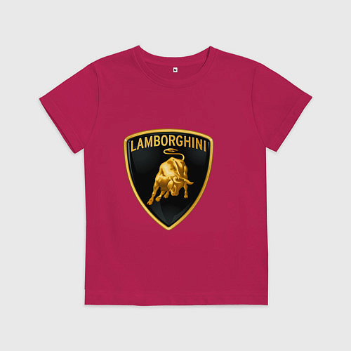 Детская футболка Лаборджини / Маджента – фото 1