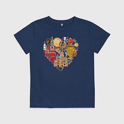 Детская футболка LOVE RUSSIA