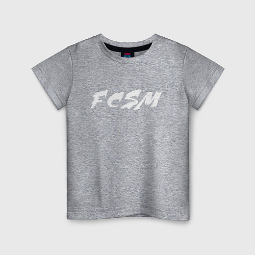 Детская футболка FCSM / Меланж – фото 1