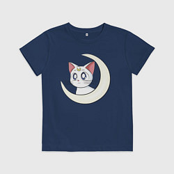 Футболка хлопковая детская Artemis, цвет: тёмно-синий