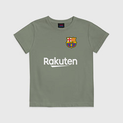 Футболка хлопковая детская BARCELONA, цвет: авокадо