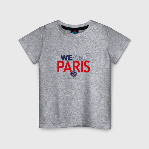 Детская футболка PSG We Are Paris 202223 / Меланж – фото 1