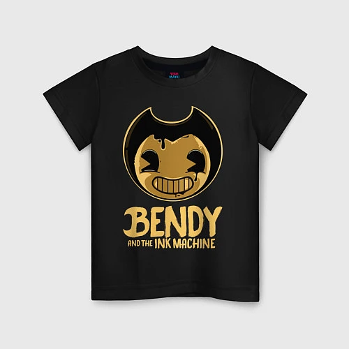 Детская футболка Bendy And The Ink Machine / Черный – фото 1