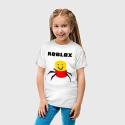 Футболка хлопковая детская ROBLOX, цвет: белый — фото 2