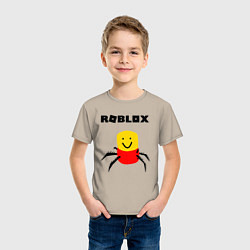 Футболка хлопковая детская ROBLOX, цвет: миндальный — фото 2