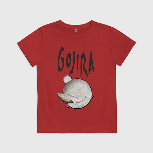 Детская футболка Gojira / Красный – фото 1
