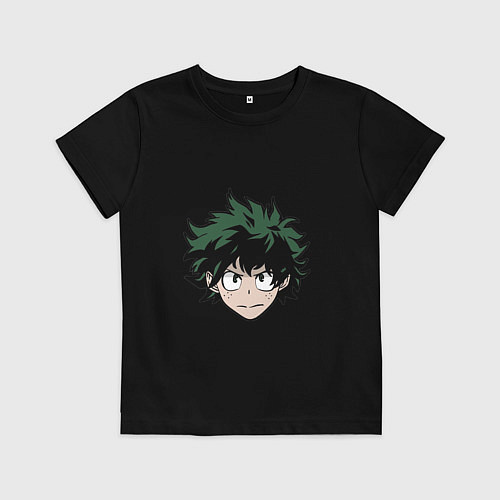 Детская футболка Izuku Midoriya / Черный – фото 1