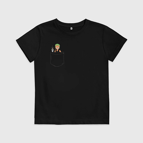 Детская футболка One piece / Черный – фото 1