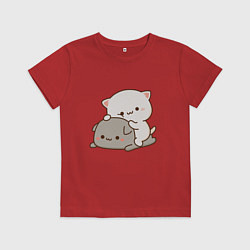 Детская футболка Милые котики