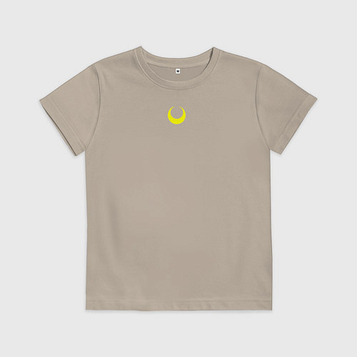 Детская футболка Sailor Moon / Миндальный – фото 1