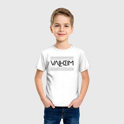 Футболка хлопковая детская Вальхейм, цвет: белый — фото 2