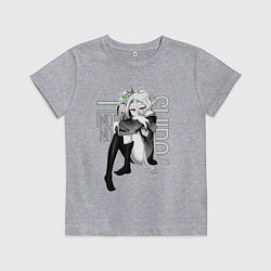 Футболка хлопковая детская No Game No Life, цвет: меланж