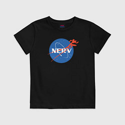 Футболка хлопковая детская Nerv, цвет: черный