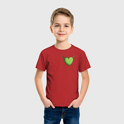 Футболка хлопковая детская Шрек Love, цвет: красный — фото 2