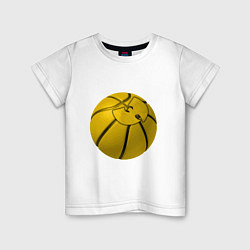 Футболка хлопковая детская Wu-Tang Basketball, цвет: белый