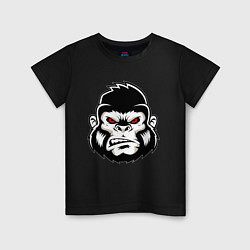 Футболка хлопковая детская Bad Monkey, цвет: черный