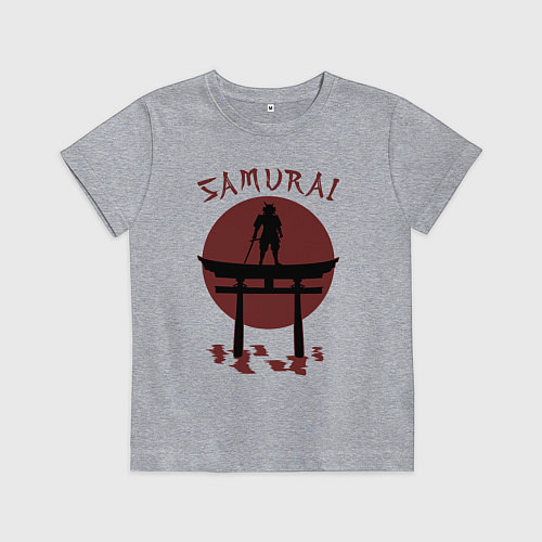 Детская футболка Дух самурая / Меланж – фото 1
