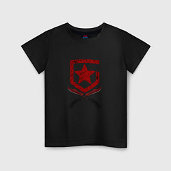 Футболка хлопковая детская Gambit Gaming Crimson web style 202122 Кровавая па, цвет: черный