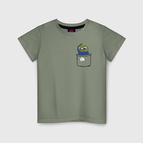 Детская футболка Pepe simp / Авокадо – фото 1