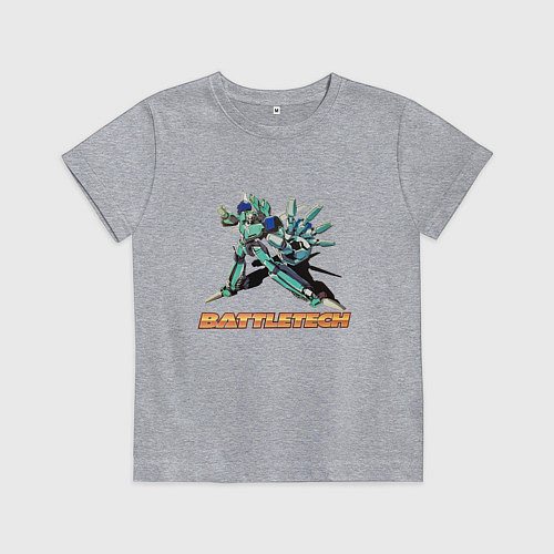 Детская футболка Battletech Comics / Меланж – фото 1
