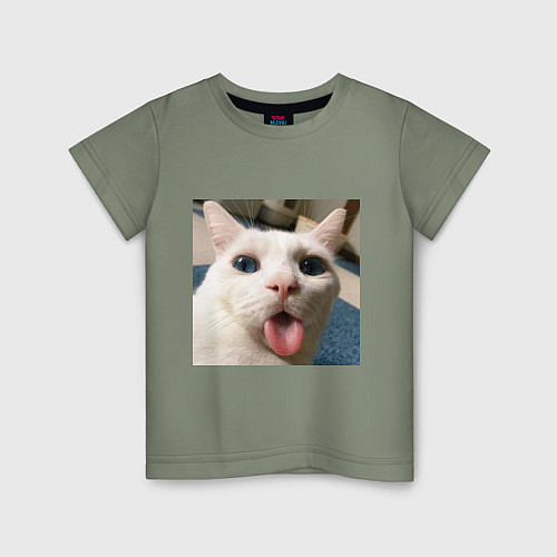 Детская футболка Мем про кота / Авокадо – фото 1