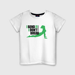 Детская футболка I Dont Break