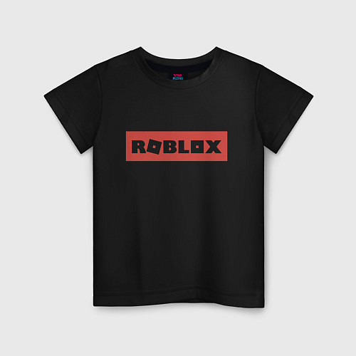 Детская футболка Roblox / Черный – фото 1