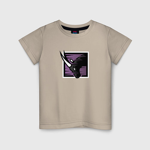 Детская футболка RAINBOW SIX SIEGE ORYX / Миндальный – фото 1