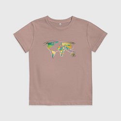 Детская футболка World Cat