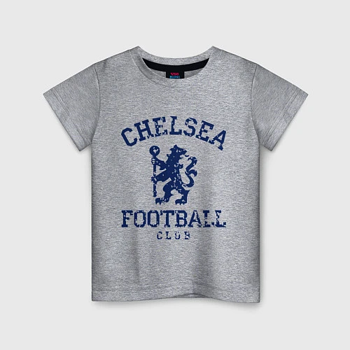 Детская футболка Chelsea FC: Lion / Меланж – фото 1