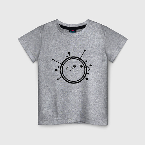 Детская футболка Wisp / Меланж – фото 1