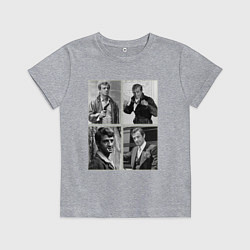 Футболка хлопковая детская Бельмондо навсегда, цвет: меланж