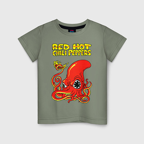 Детская футболка RED HOT CHILI PEPPERS / Авокадо – фото 1