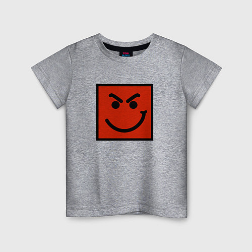 Детская футболка BON JOVI HAVE A NICE DAY SMILE LOGO / Меланж – фото 1