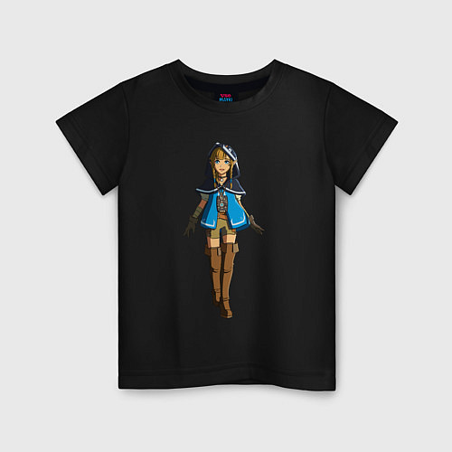 Детская футболка The Zelda / Черный – фото 1