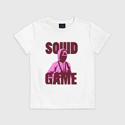 Футболка хлопковая детская Pink Soldier, цвет: белый