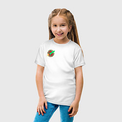 Футболка хлопковая детская Футурама - Межпланетный экспресс, цвет: белый — фото 2