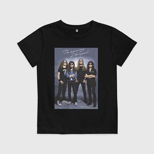 Детская футболка Ты помнишь, как всё начиналось? / Черный – фото 1