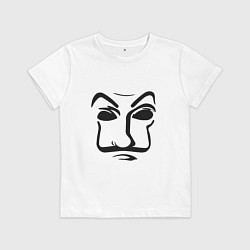 Футболка хлопковая детская Сальва, цвет: белый