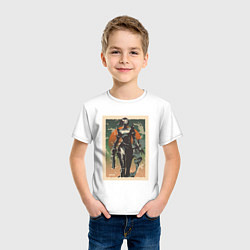 Футболка хлопковая детская Viper Valorant Art, цвет: белый — фото 2