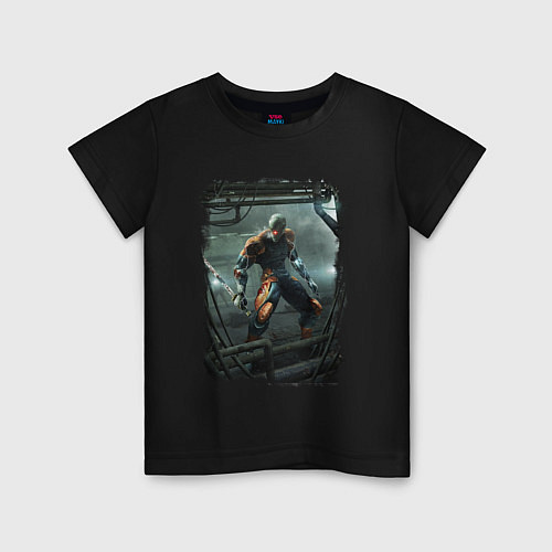Детская футболка Райден / Черный – фото 1