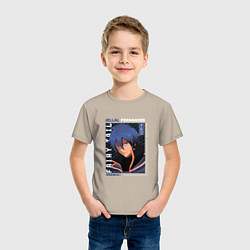 Футболка хлопковая детская Жерар Фернандес Fairy Tail, цвет: миндальный — фото 2