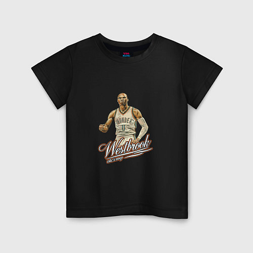Детская футболка Westbrook / Черный – фото 1