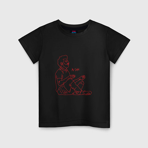 Детская футболка Salah - Ливерпуль / Черный – фото 1