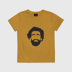 Футболка хлопковая детская Salah - Face, цвет: горчичный