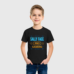 Футболка хлопковая детская Sally Face PRO Gaming, цвет: черный — фото 2